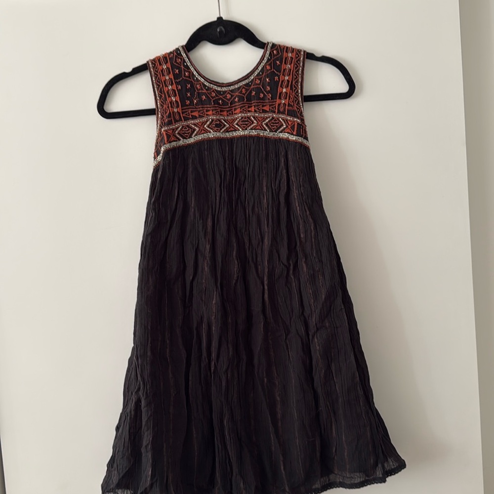 Free People Short Mini Dress Black Size 0